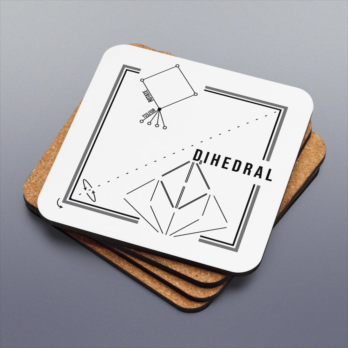 Dihedral Group Coaster (Qty. 1)
